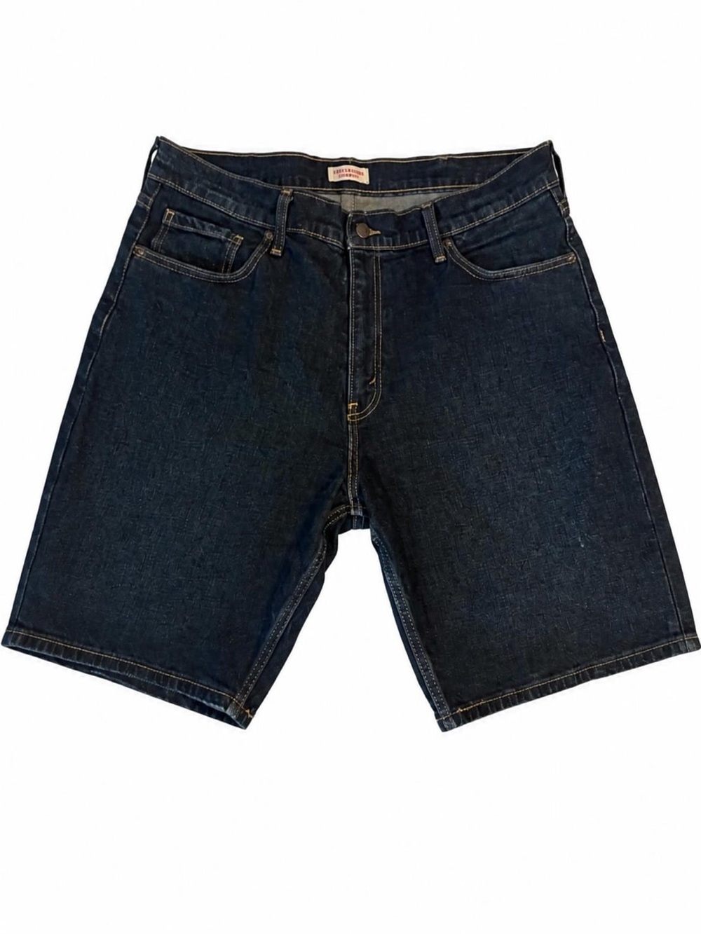 Levi's Dark Blue Denim Jean Shorts - Picture 3 of 6